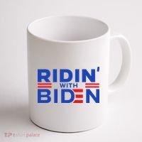 Joe Biden Ridin With Biden Funny Riding With Biden Coffee Mug thumb 1
