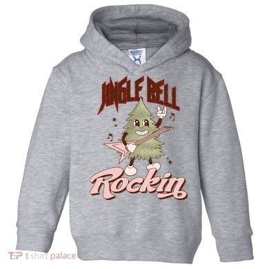 Jingle Bell Rockin Guitar Tree Toddler Hoodie