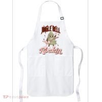 Jingle Bell Rockin Guitar Tree Apron thumb 0