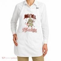 Jingle Bell Rockin Guitar Tree Apron thumb 2