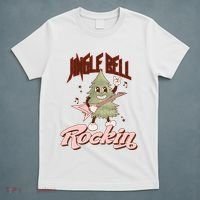 Jingle Bell Rockin Guitar Tree T-Shirt thumb 5