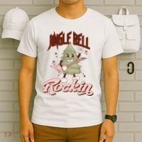 Jingle Bell Rockin Guitar Tree T-Shirt thumb 6