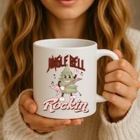 Jingle Bell Rockin Guitar Tree Coffee Mug thumb 3
