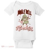 Jingle Bell Rockin Guitar Tree Baby Bodysuit thumb 0