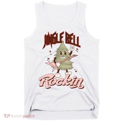 Jingle Bell Rockin Guitar Tree Tank Top