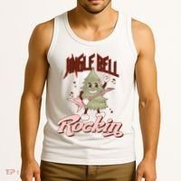 Jingle Bell Rockin Guitar Tree Tank Top thumb 3