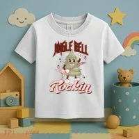 Jingle Bell Rockin Guitar Tree Toddler T-Shirt thumb 3