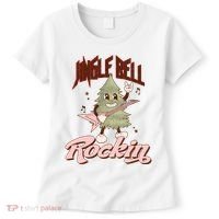 Jingle Bell Rockin Guitar Tree Women's T-Shirt thumb 0