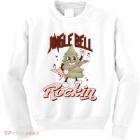 Jingle Bell Rockin Guitar Tree Kids Sweatshirt thumb 0