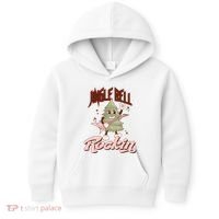 Jingle Bell Rockin Guitar Tree Kids Hoodie thumb 0