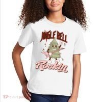Jingle Bell Rockin Guitar Tree Kids T-Shirt thumb 2