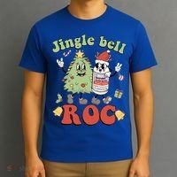 Jingle Bell Roc Icu Nurse Christmas Intensive Care Unit Gift T-Shirt thumb 3