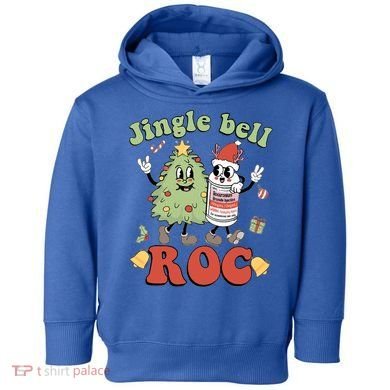 Jingle Bell Roc Icu Nurse Christmas Intensive Care Unit Gift Toddler Hoodie