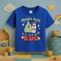 Jingle Bell Roc Icu Nurse Christmas Intensive Care Unit Gift Toddler T-Shirt thumb 3