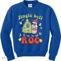 Jingle Bell Roc Icu Nurse Christmas Intensive Care Unit Gift Kids Sweatshirt thumb 0