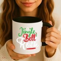 Jingle Bell Rock Christmas Coffee Mug thumb 3