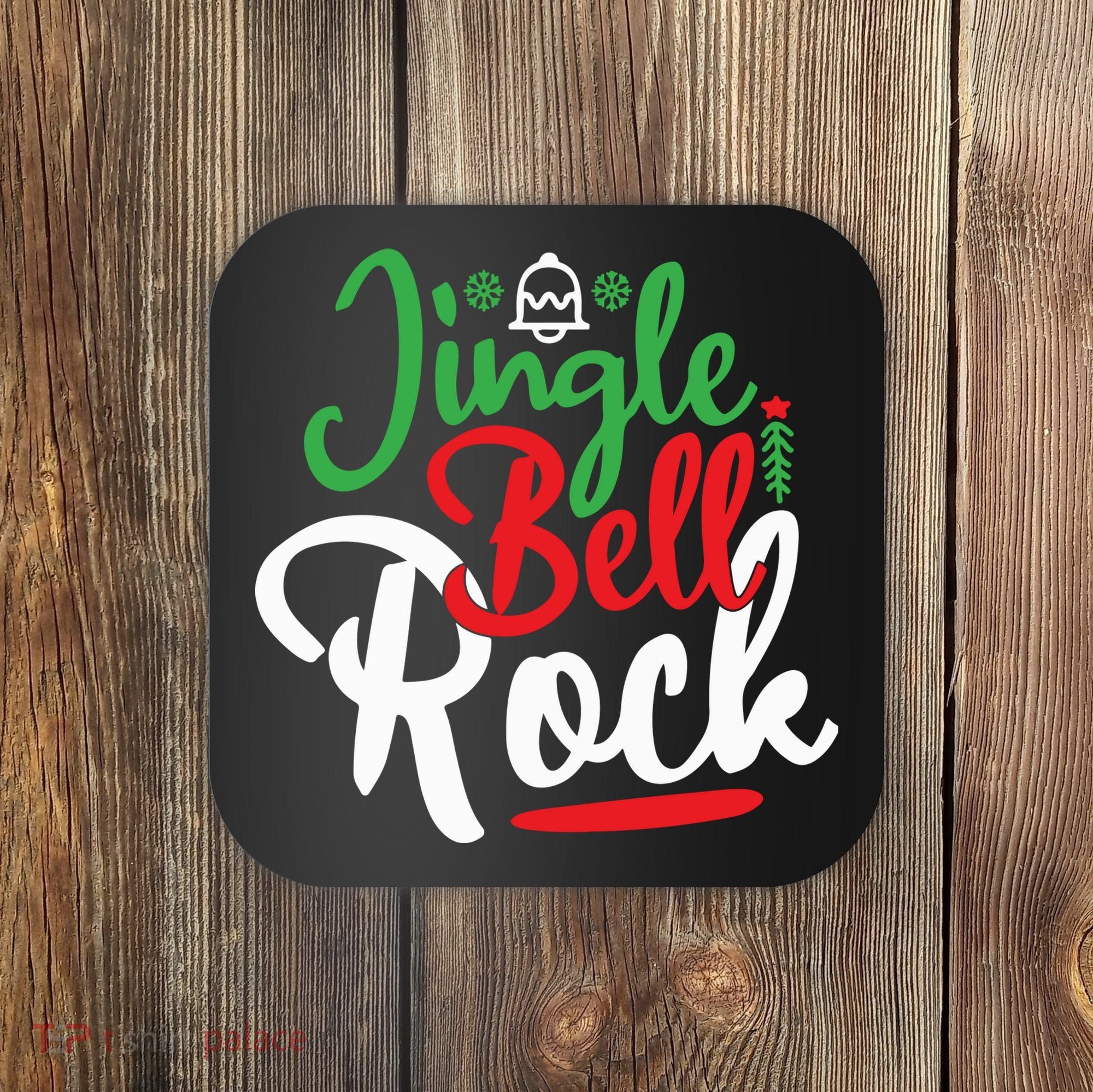 Jingle Bell Rock Christmas Coaster