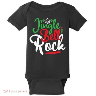 Jingle Bell Rock Christmas Baby Bodysuit