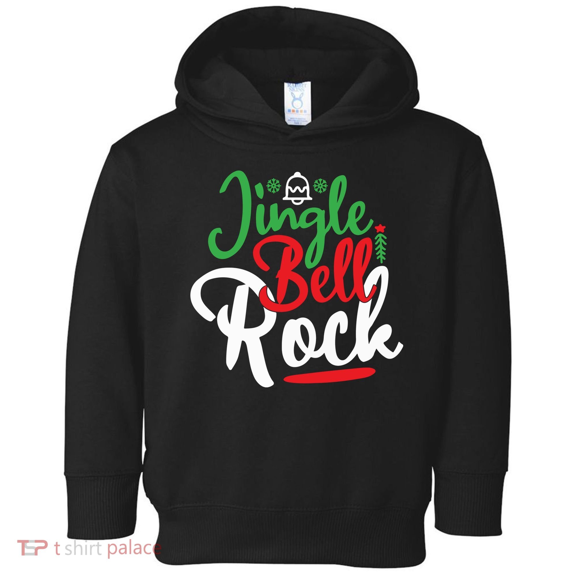 Jingle Bell Rock Christmas Toddler Hoodie