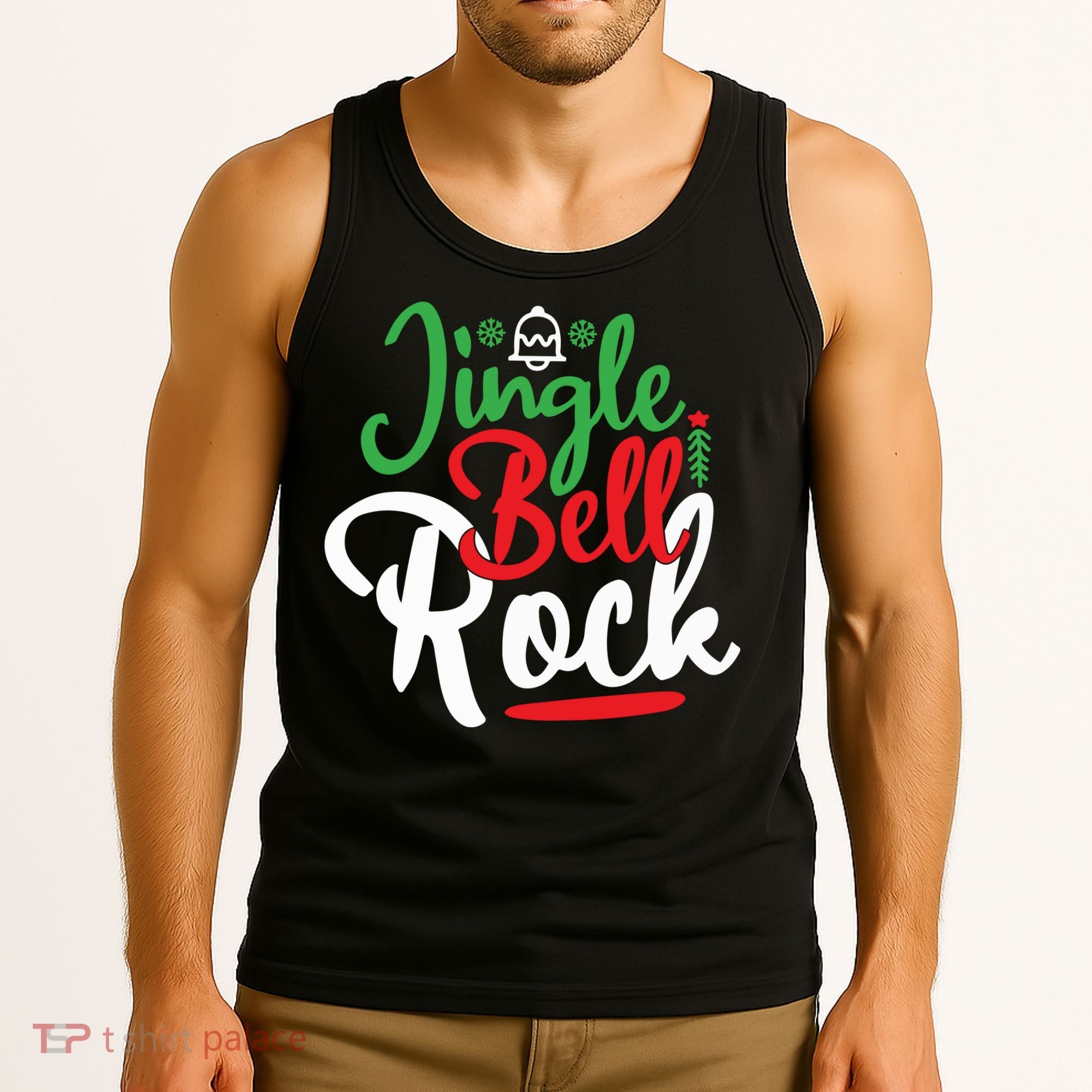 Jingle Bell Rock Christmas Tank Top