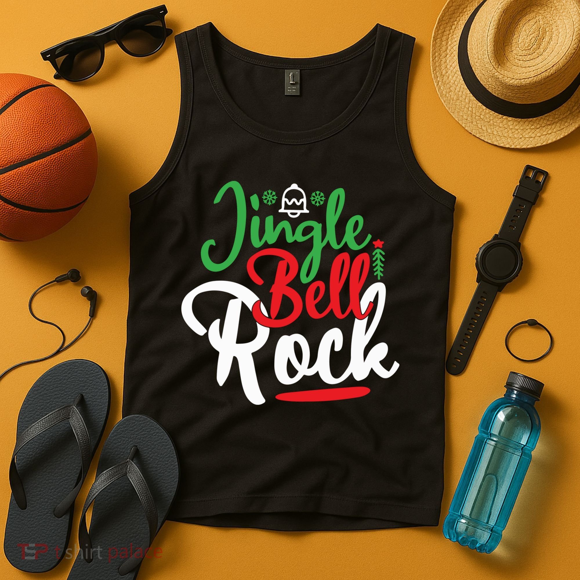 Jingle Bell Rock Christmas Tank Top
