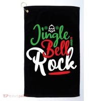 Jingle Bell Rock Christmas Golf Towel thumb 0