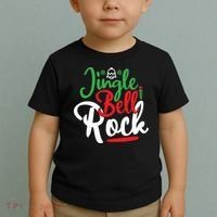 Jingle Bell Rock Christmas Toddler T-Shirt thumb 2