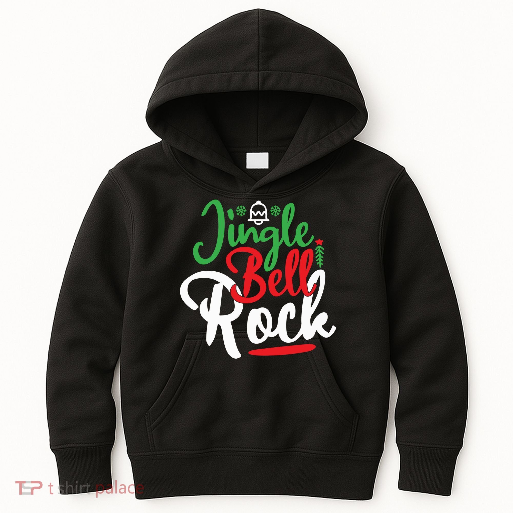 Jingle Bell Rock Christmas Kids Hoodie