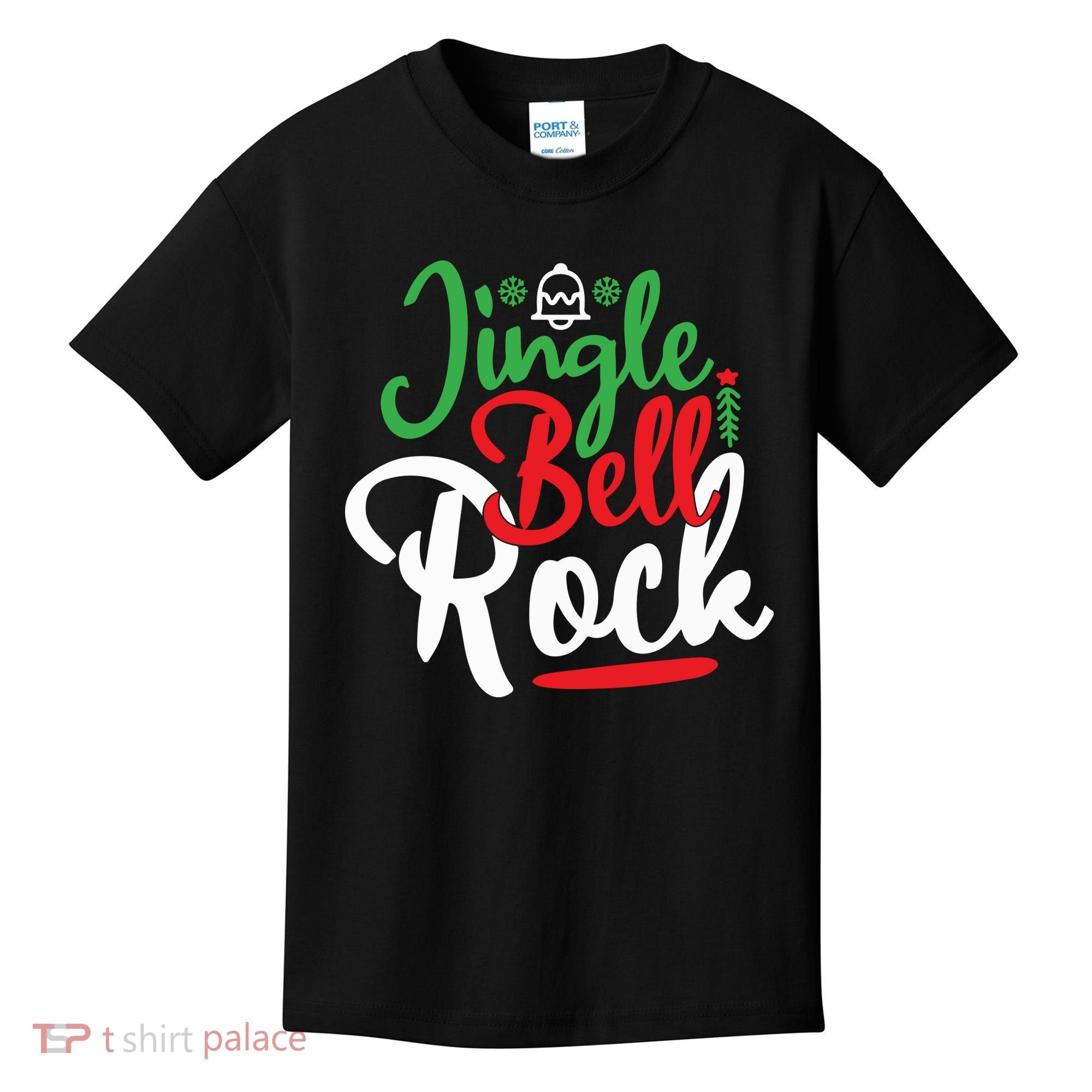 Jingle Bell Rock Christmas Kids T-Shirt