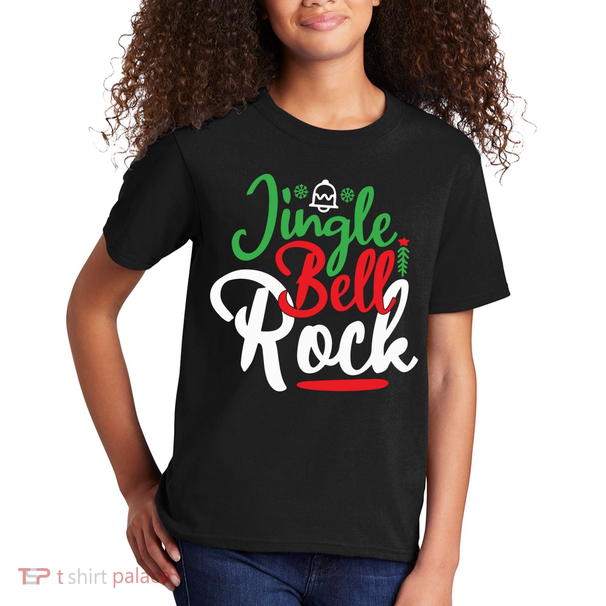 Jingle Bell Rock Christmas Kids T-Shirt