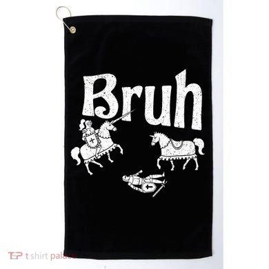 Jousting Bro Renaissance Festival Medieval Golf Towel