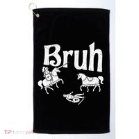 Jousting Bro Renaissance Festival Medieval Golf Towel thumb 0