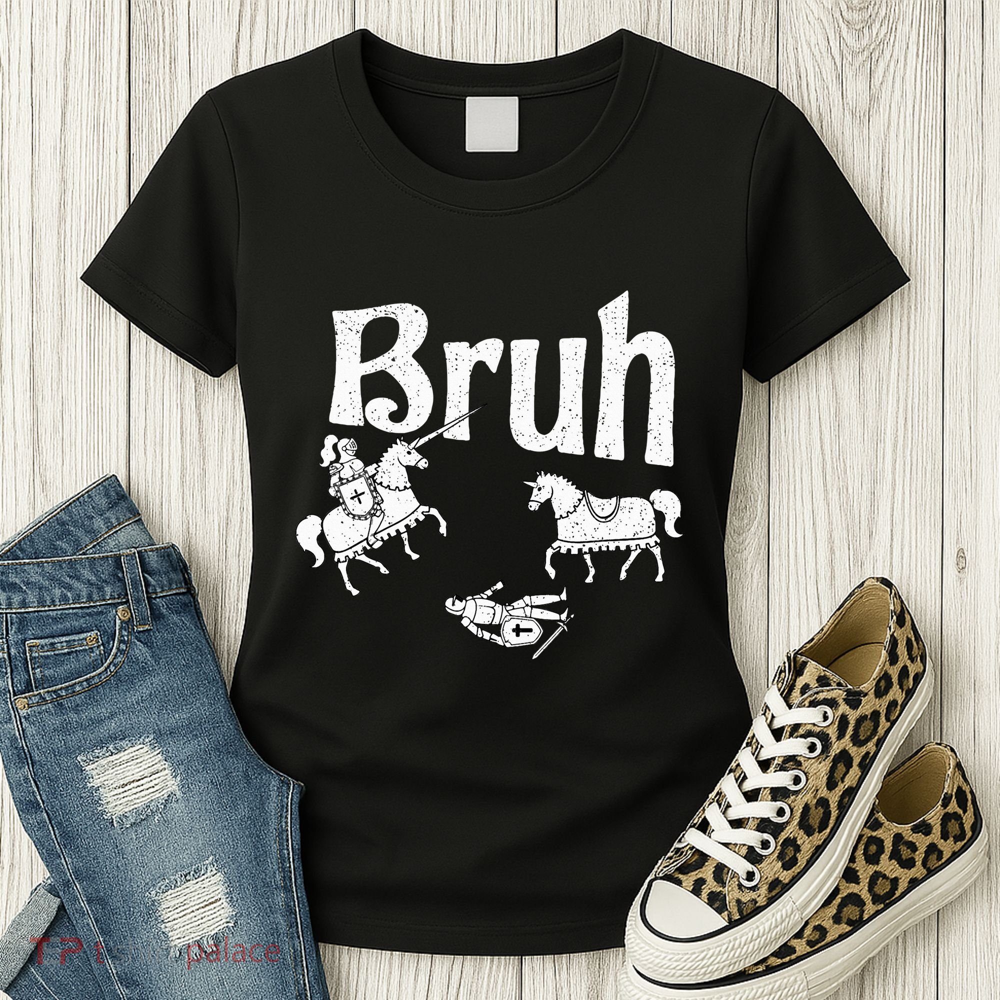 Jousting Bro Renaissance Festival Medieval Women's T-Shirt