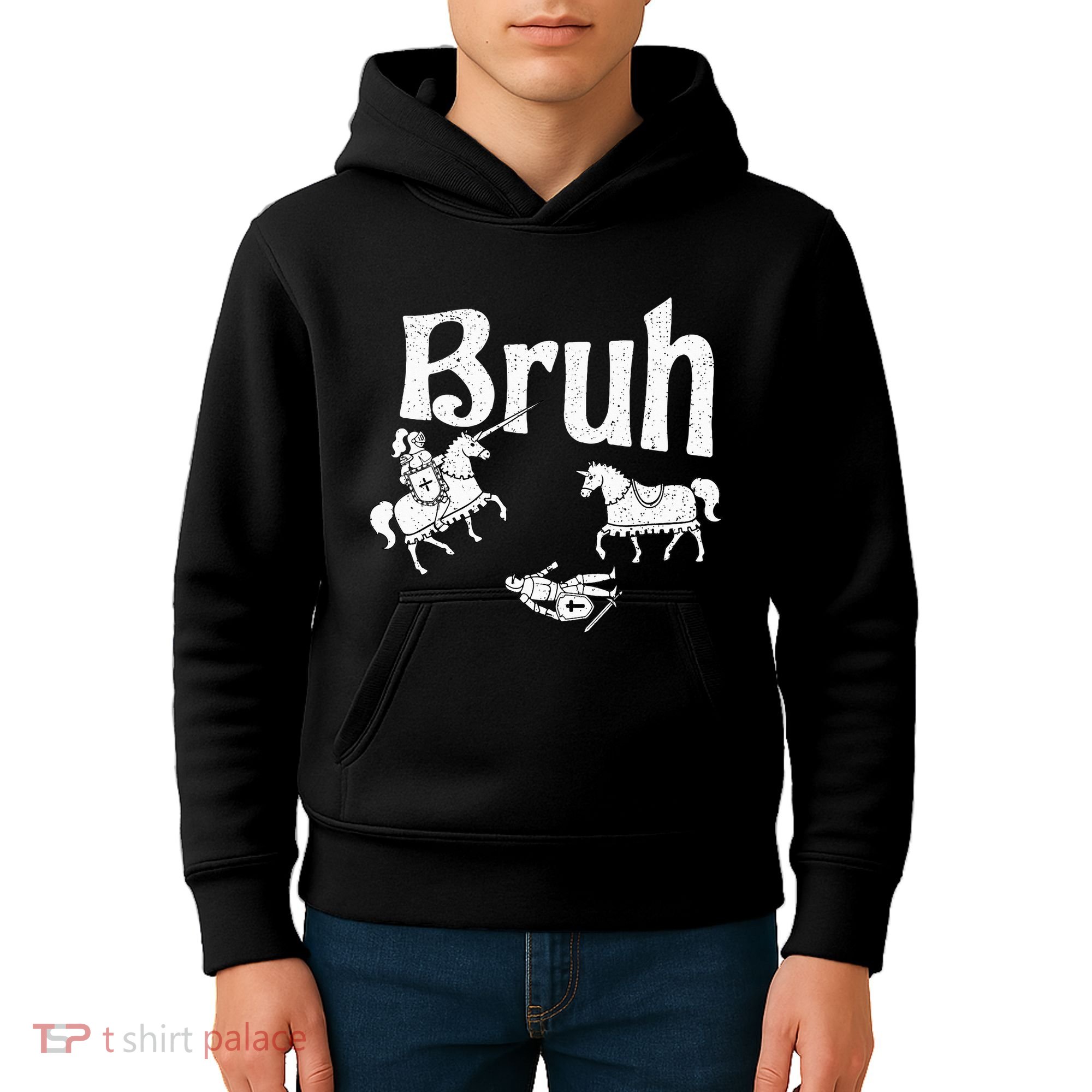 Jousting Bro Renaissance Festival Medieval Kids Hoodie