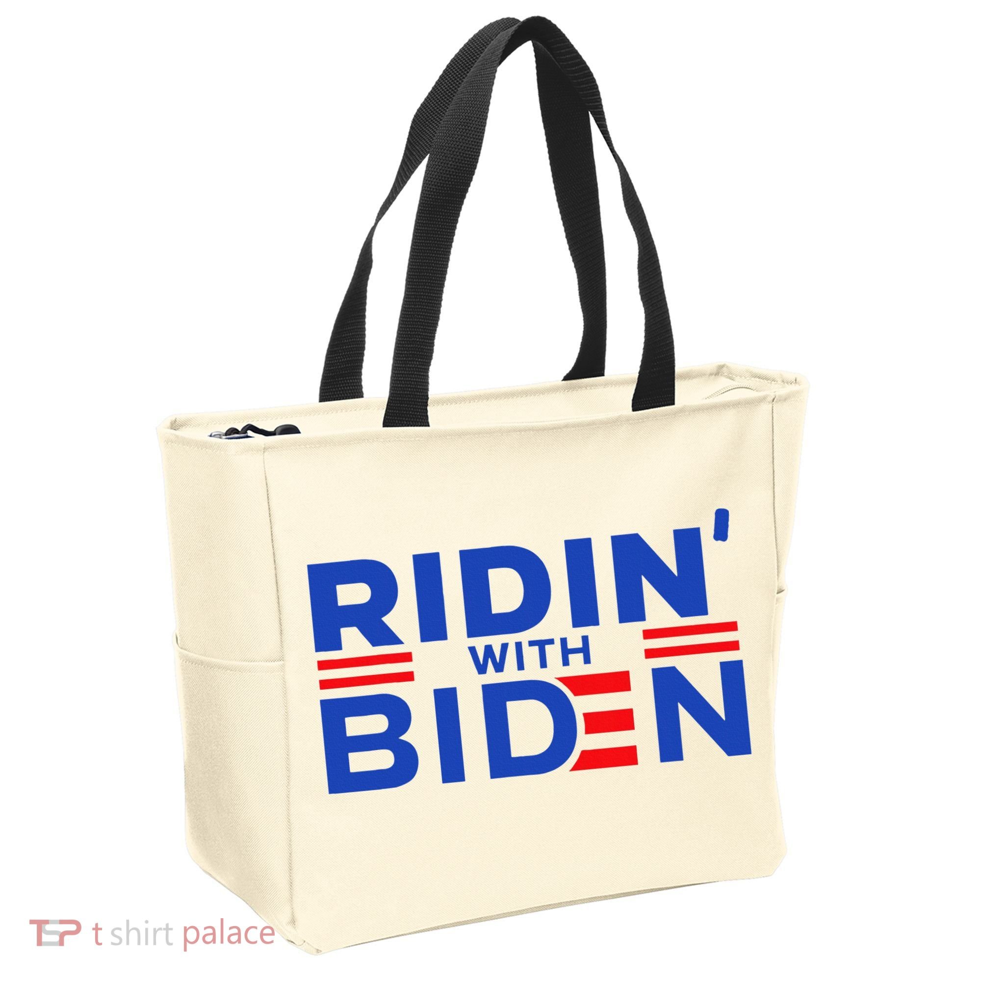 Joe Biden Ridin With Biden Riding With Biden Tote Bag