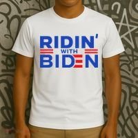 Joe Biden Ridin With Biden Riding With Biden T-Shirt thumb 3