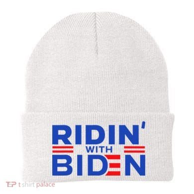 Joe Biden Ridin With Biden Riding With Biden Beanie