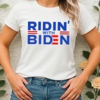 Joe Biden Ridin With Biden Riding With Biden Women's T-Shirt thumb 2