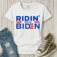 Joe Biden Ridin With Biden Riding With Biden Women's T-Shirt thumb 3