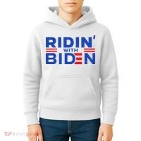Joe Biden Ridin With Biden Riding With Biden Kids Hoodie thumb 4