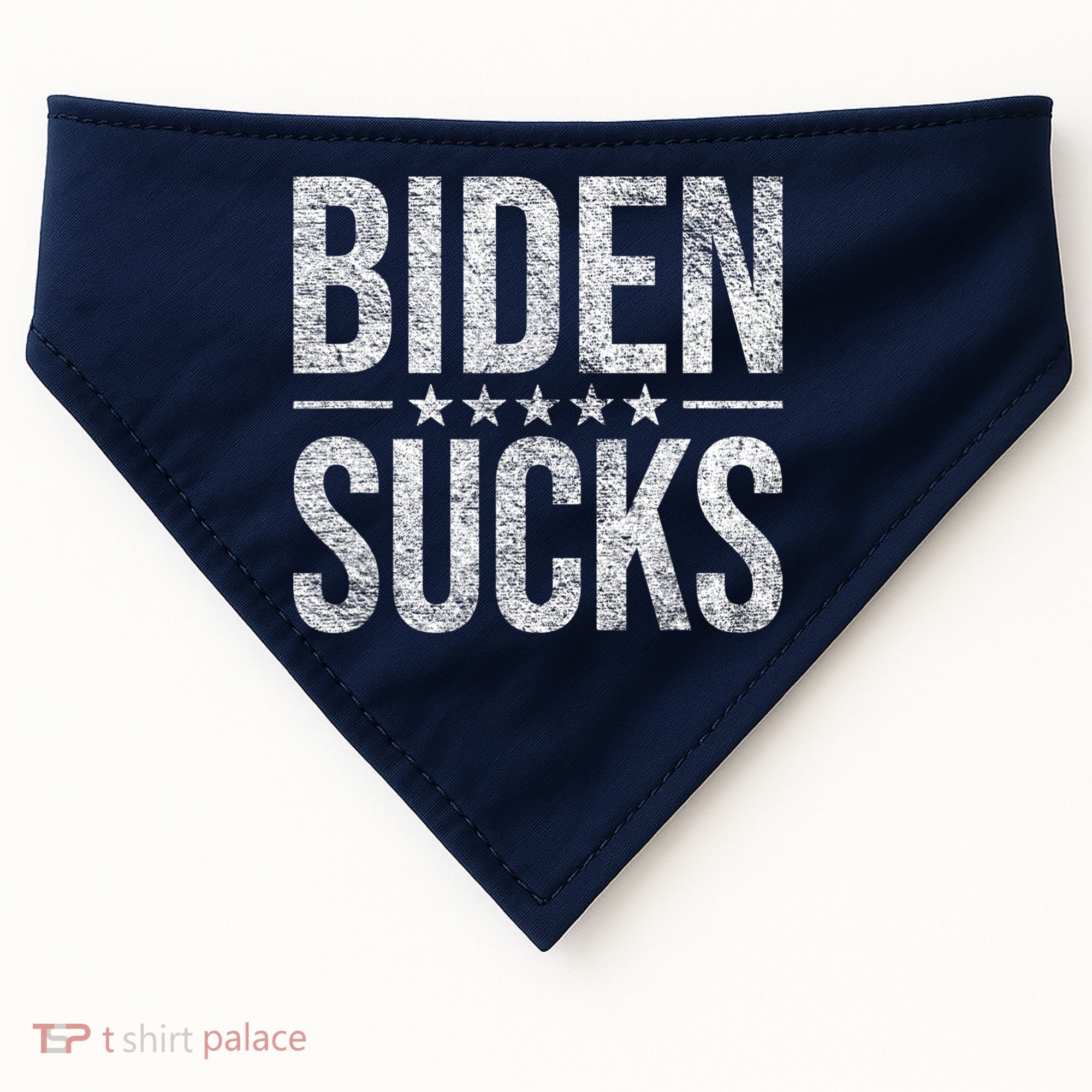 JOE BIDEN SUCKS ANTI BIDEN Biden Suck USA-Made Doggie Bandana