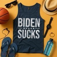JOE BIDEN SUCKS ANTI BIDEN Biden Suck Tank Top thumb 4