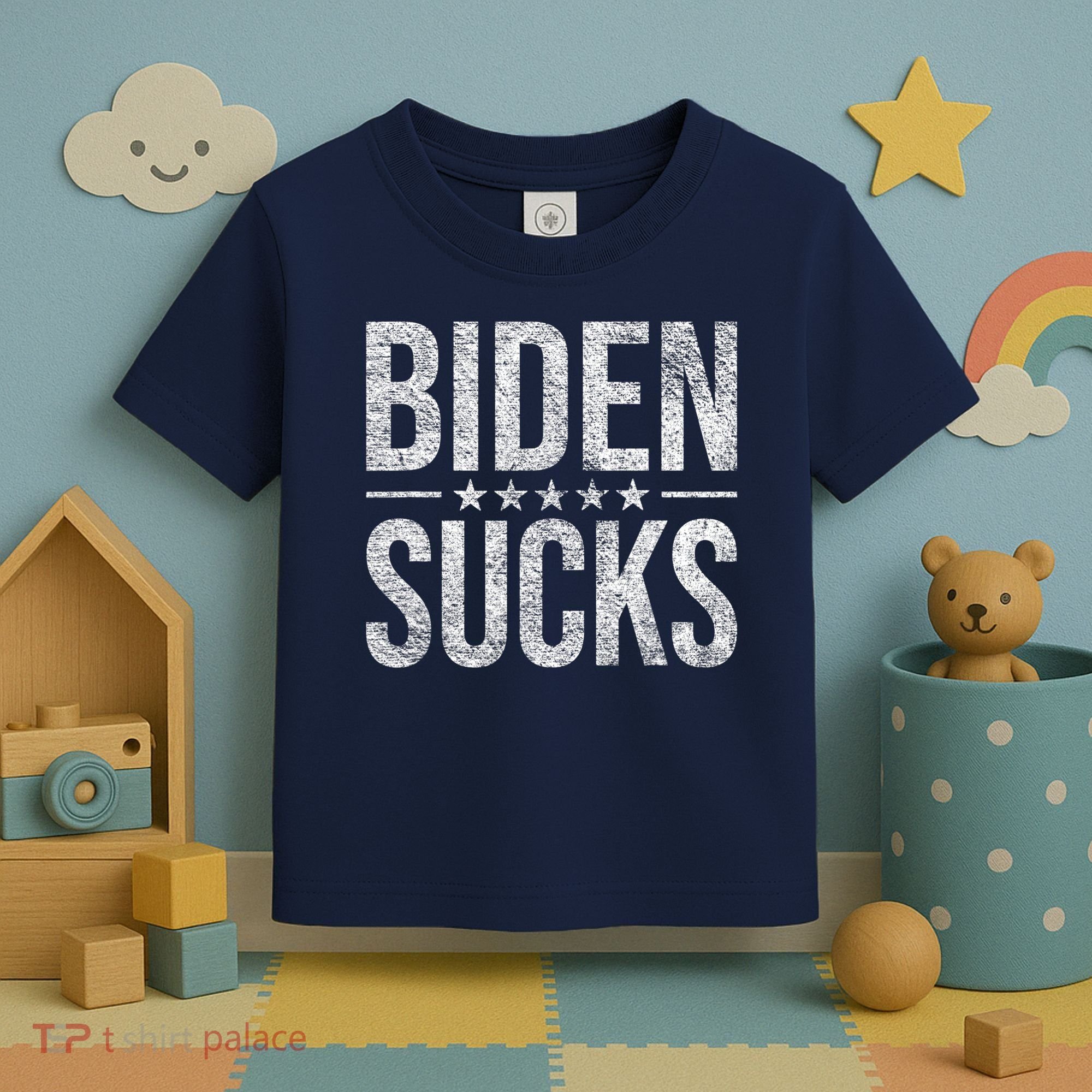 JOE BIDEN SUCKS ANTI BIDEN Biden Suck Toddler T-Shirt