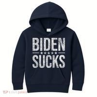 JOE BIDEN SUCKS ANTI BIDEN Biden Suck Kids Hoodie thumb 0