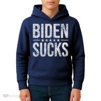JOE BIDEN SUCKS ANTI BIDEN Biden Suck Kids Hoodie thumb 4