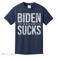 JOE BIDEN SUCKS ANTI BIDEN Biden Suck Kids T-Shirt thumb 0
