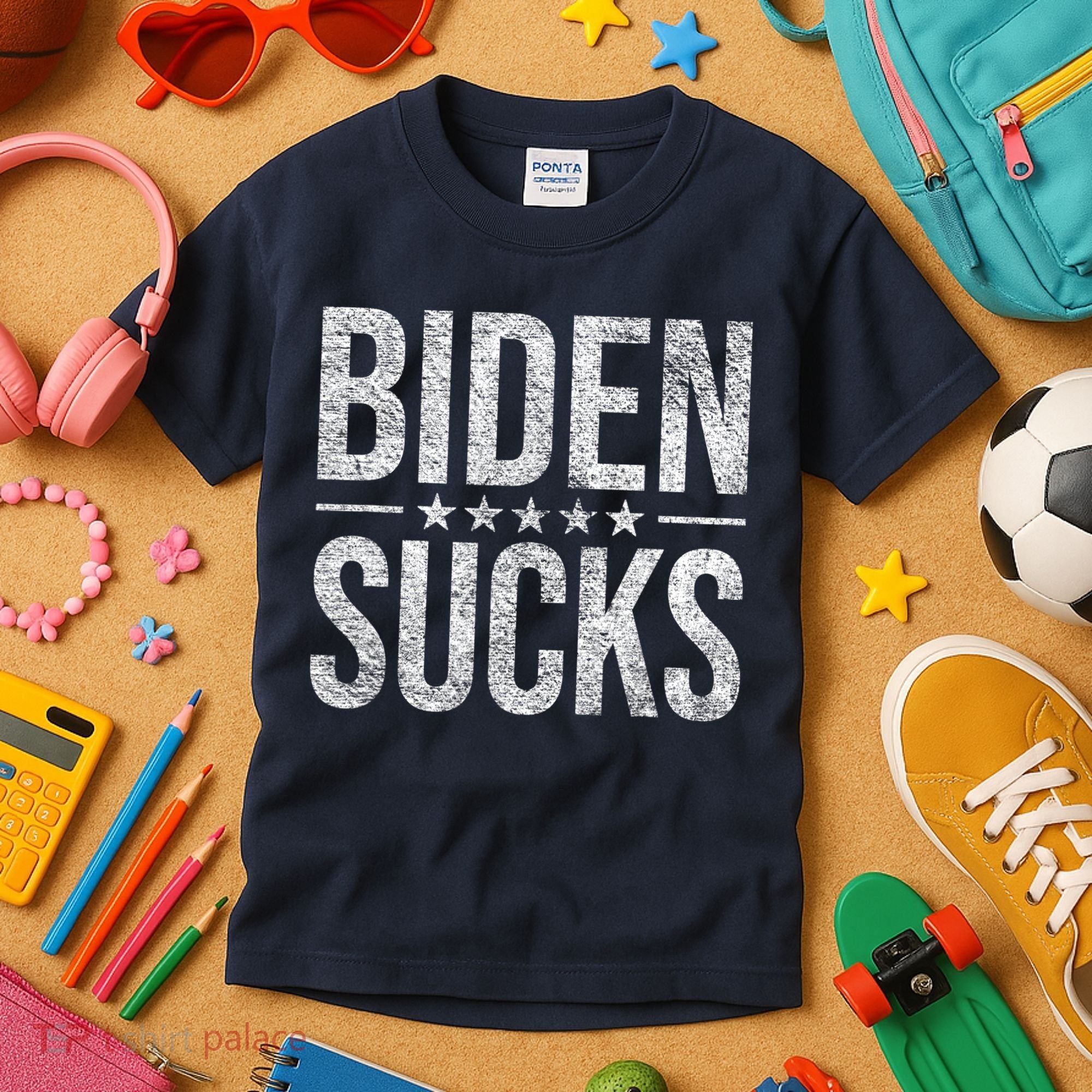 JOE BIDEN SUCKS ANTI BIDEN Biden Suck Kids T-Shirt