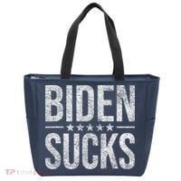 JOE BIDEN SUCKS ANTI BIDEN Biden Suck Tote Bag thumb 0