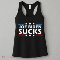 Joe Biden Sucks, Anti Biden Women's Tank Top thumb 3