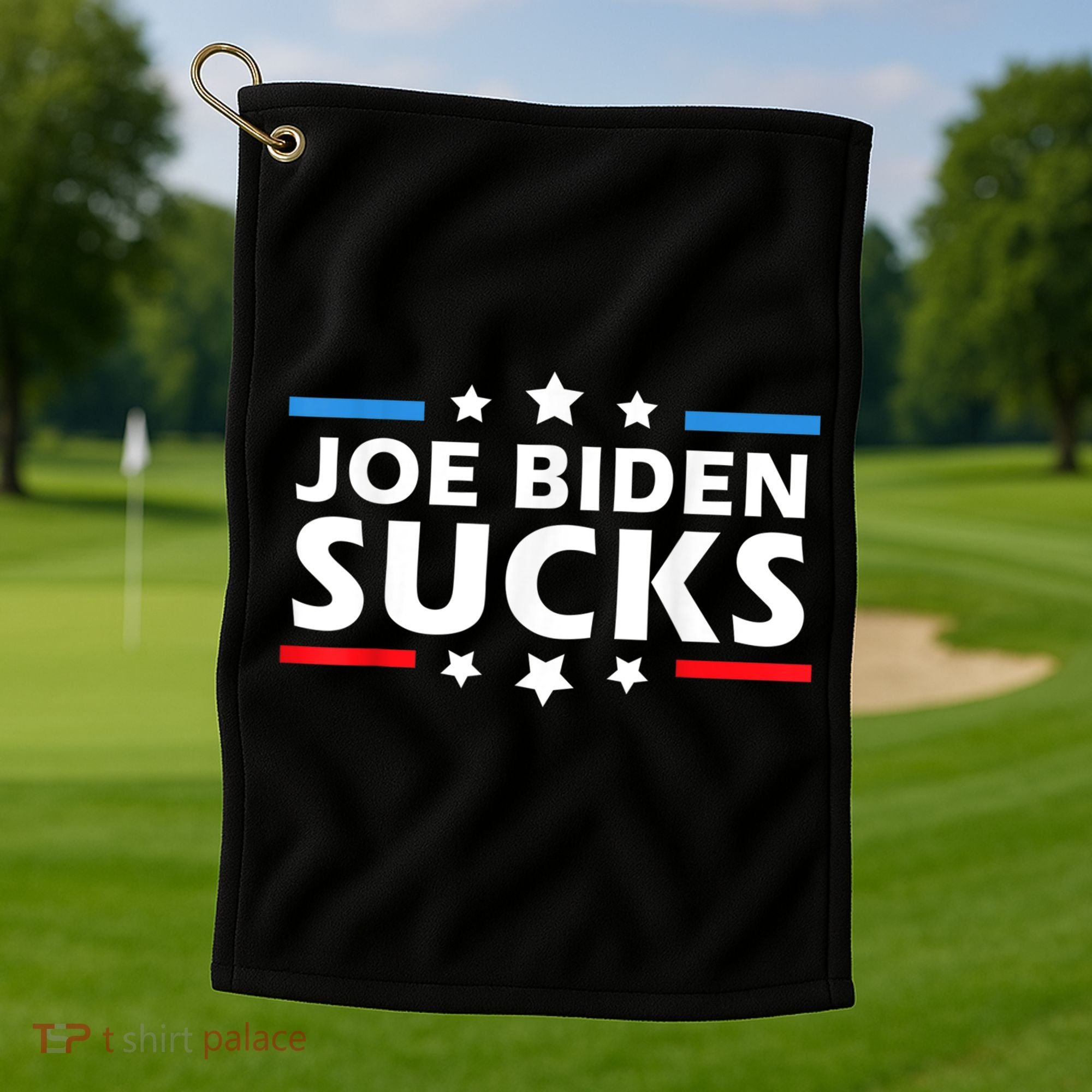 Joe Biden Sucks, Anti Biden Golf Towel